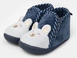 ΒΡΕΦΙΚΕΣ ΠΑΝΤΟΦΛΕΣ ΓΙΑ ΑΓΟΡΙΑ CUTE BEAR (ΜΕΓΕΘΗ 19-23) - ΜΠΛΕ SERGENT MAJOR