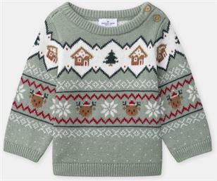 ΒΡΕΦΙΚΟ ΠΟΥΛΟΒΕΡ CHRISTMAS MATCHING - ΠΡΑΣΙΝΟ SERGENT MAJOR