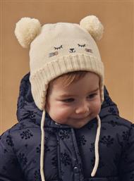 ΒΡΕΦΙΚΟΣ ΣΚΟΥΦΟΣ ΓΙΑ ΚΟΡΙΤΣΙΑ CUTE CREME - ΛΕΥΚΟ SERGENT MAJOR