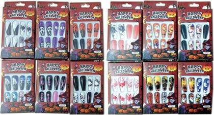 ΣΕΤ 12 ΝΥΧΙΑ HALLOWEEN-12 ΣΧΕΔΙΑ-1ΤΜΧ (Α1826)