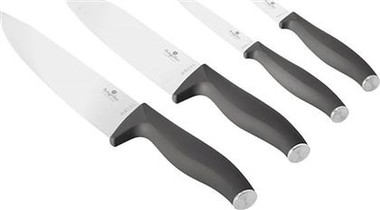 ΣΕΤ ΜΑΧΑΙΡΙΑ ANTHRACITE COLLECTION ΑΠΟ ΑΝΟΞΕΙΔΩΤΟ ΑΤΣΑΛΙ 4 ΤΜΧ BERLINGER HAUS