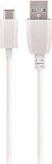 CABLE USB - USB-C 1,0 M 2A WHITE NEW SETTY