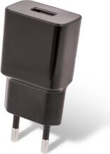 USB WALL CHARGER 1A BLACK SETTY