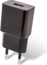 USB WALL CHARGER 2,4A BLACK SETTY