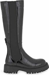 ΓΥΝΑΙΚΕΙΕΣ ΜΠΟΤΕΣ ΜΕ CROCO ΣΧΕΔΙΟ - V227E3352024 ΜΑΥΡΟ SEVEN