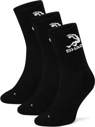 ΣΕΤ 3 ΖΕΥΓΑΡΙΑ ΨΗΛΕΣ ΚΑΛΤΣΕΣ UNISEX SHAQ