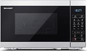 ΦΟΥΡΝΟΣ ΜΙΚΡΟΚΥΜΑΤΩΝ YC-MG02E-S MICROWAVE GRILL 20L 800W BLACK STEEL SHARP