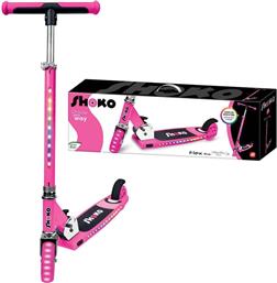 ΠΑΙΔΙΚΟ ΠΑΤΙΝΙ FLEX PRO ΜΕ 2 ΡΟΔΕΣ ΣΕ ΡΟΖ (5+ ΧΡΟΝΩΝ) SHOKO