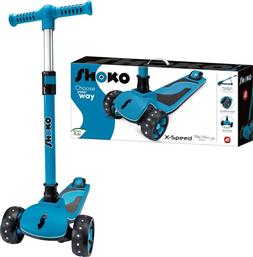 ΠΑΙΔΙΚΟ ΠΑΤΙΝΙ X-SPEED ΜΕ 3 ΡΟΔΕΣ ΣΕ ΜΠΛΕ (4+ ΧΡΟΝΩΝ) SHOKO