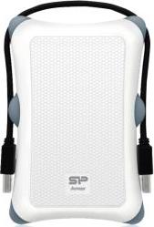 ARMOR A30 2.5'' PORTABLE HDD 1TB USB3.0 SHOCK PROOF WHITE SILICON POWER
