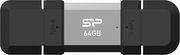 MOBILE C51 64GB DUAL USB 3.2 TYPE-A & TYPE-C FLASH DRIVE SP064GBUC3C51V1S SILICON POWER