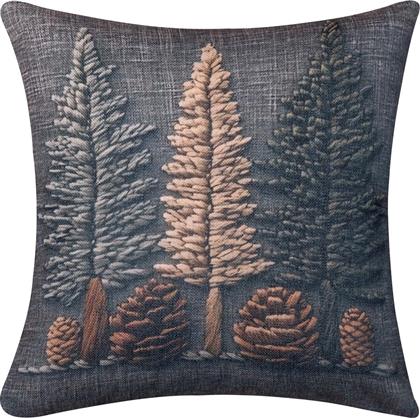 ΧΡΙΣΤΟΥΓΕΝΝΙΑΤΙΚΗ ΜΑΞΙΛΑΡΟΘΗΚΗ (45X45) KS2026-19 SILK FASHION
