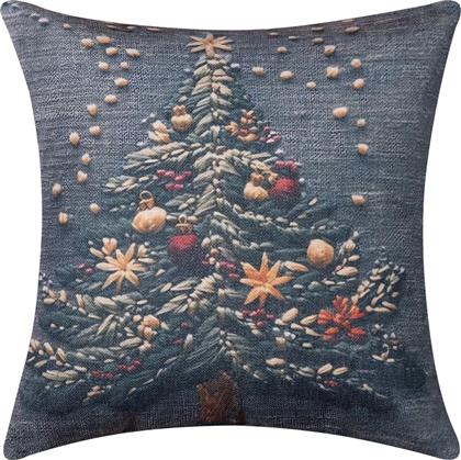 ΧΡΙΣΤΟΥΓΕΝΝΙΑΤΙΚΗ ΜΑΞΙΛΑΡΟΘΗΚΗ (45X45) KS2026-21 SILK FASHION