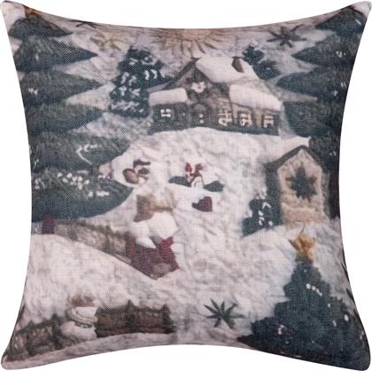 ΧΡΙΣΤΟΥΓΕΝΝΙΑΤΙΚΗ ΜΑΞΙΛΑΡΟΘΗΚΗ (45X45) KS2026-28 SILK FASHION