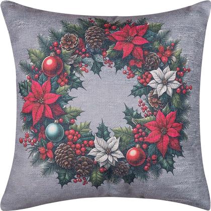 ΧΡΙΣΤΟΥΓΕΝΝΙΑΤΙΚΗ ΜΑΞΙΛΑΡΟΘΗΚΗ (45X45) KS2026-8 SILK FASHION