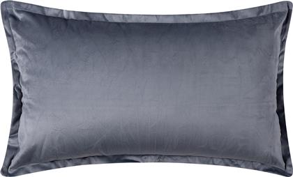 ΔΙΑΚΟΣΜΗΤΙΚΗ ΜΑΞΙΛΑΡΟΘΗΚΗ ΒΕΛΟΥΤΕ (35X60) A804 ΣΚΟΥΡΟ ΓΚΡΙ SILK FASHION