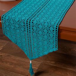 ΤΡΑΒΕΡΣΑ (32X160) C210 SEA GREEN SILK FASHION