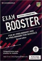 CAMBRIDGE ENGLISH EXAM BOOSTER PRELIMINARY - PRELIMINARY FOR SCHOOLS (+ AUDIO) - FOR 2020 EXAMS ΣΥΛΛΟΓΙΚΟ ΕΡΓΟ από το PLUS4U