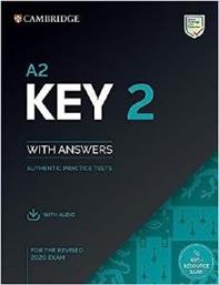 CAMBRIDGE KEY 2 STUDENTS BOOK WITH KEY (+ DOWNLOADABLE AUDIO) (FOR REVISED EXAMS FROM 2020) ΣΥΛΛΟΓΙΚΟ ΕΡΓΟ