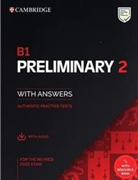 CAMBRIDGE PRELIMINARY 2 SELF STUDY PACK (+ DOWNLOADABLE AUDIO) (FOR REVISED EXAMS FROM 2020) ΣΥΛΛΟΓΙΚΟ ΕΡΓΟ