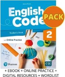 ENGLISH CODE 2 STUDENTS BOOK PACK (+ EBOOK-ONLINE PRACTICE-DIGITAL RESOURCES-WORDLIST) ΣΥΛΛΟΓΙΚΟ ΕΡΓΟ από το PLUS4U