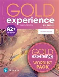 GOLD EXPERIENCE A2+ STUDENTS BOOK PACK (+ ONLINE PRACTICE + EBOOK + WORDLIST) 2ND ED ΣΥΛΛΟΓΙΚΟ ΕΡΓΟ