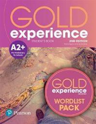 GOLD EXPERIENCE A2+ STUDENTS PACK (+ WORDLIST) BOOK 2ND ΣΥΛΛΟΓΙΚΟ ΕΡΓΟ