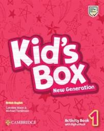 KIDS BOX NEW GENERATION 1 ACTIVITY BOOK (+ DIGITAL PACK) ΣΥΛΛΟΓΙΚΟ ΕΡΓΟ