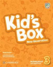 KIDS BOX NEW GENERATION 3 ACTIVITY BOOK (+ DIGITAL PACK) ΣΥΛΛΟΓΙΚΟ ΕΡΓΟ από το PLUS4U