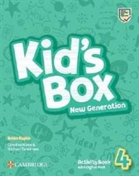 KIDS BOX NEW GENERATION 4 ACTIVITY BOOK (+ DIGITAL PACK) ΣΥΛΛΟΓΙΚΟ ΕΡΓΟ