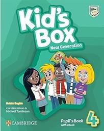 KIDS BOX NEW GENERATION 4 STUDENTS BOOK (+ E-BOOK) ΣΥΛΛΟΓΙΚΟ ΕΡΓΟ από το PLUS4U