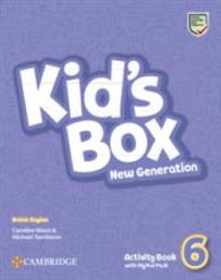 KIDS BOX NEW GENERATION 6 ACTIVITY BOOK (+ DIGITAL PACK) ΣΥΛΛΟΓΙΚΟ ΕΡΓΟ