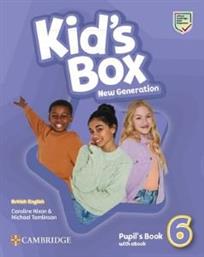 KIDS BOX NEW GENERATION 6 STUDENTS BOOK (+ E-BOOK) ΣΥΛΛΟΓΙΚΟ ΕΡΓΟ από το PLUS4U