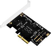 CONTROLLER CARD PCI EXPRESS TO M2 AND SATA SST-ECM20 SILVERSTONE