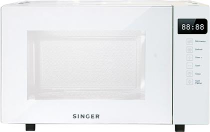 MW20 WH D WH 20 LT ΜΕ GRILL ΛΕΥΚΟ ΦΟΥΡΝΟΣ ΜΙΚΡΟΚΥΜΑΤΩΝ SINGER