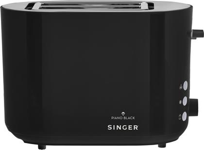 PIANO BLACK TO-850 PBL 2 ΘΕΣΕΩΝ 950W ΜΑΥΡΟ ΦΡΥΓΑΝΙΕΡΑ SINGER