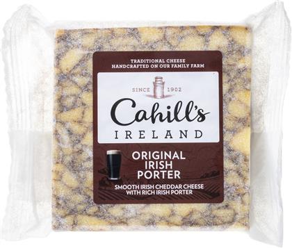 ΤΥΡΙ CHEDDAR CAHILLS IRISH PORTER 200G SINGLETONS