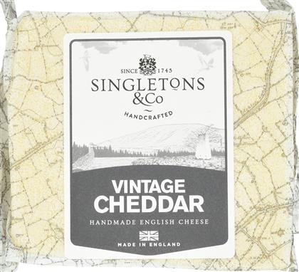 ΤΥΡΙ VINTAGE CHEDDAR 200G SINGLETONS