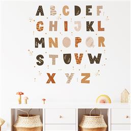 ΑΥΤΟΚΟΛΛΗΤΑ ΤΟΙΧΟΥ BOHO ALPHABET 70X73ΕΚ. SIP-WS63045 - - SIP-WS63045 SIPO