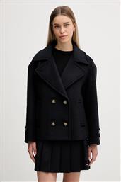 ΠΑΛΤΟ ΜΕ ΠΡΟΣΘΗΚΗ ΜΑΛΛΙΟΥ ΧΡΩΜΑ: ΝΑΥΤΙΚΟ ΜΠΛΕ, 2LAJLN06E SISLEY