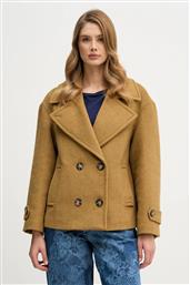 ΠΑΛΤΟ ΜΕ ΠΡΟΣΘΗΚΗ ΜΑΛΛΙΟΥ ΧΡΩΜΑ: ΠΡΑΣΙΝΟ, 2LAJLN06E SISLEY