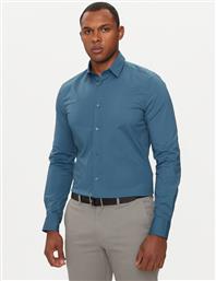 ΠΟΥΚΑΜΙΣΟ 5CNX5QL19 ΜΠΛΕ SLIM FIT SISLEY