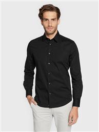 ΠΟΥΚΑΜΙΣΟ 5CNX5QL19 ΜΑΥΡΟ SLIM FIT SISLEY