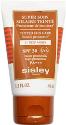 SUPER SOIN SOLAIRE FACIAL SUN CARE SPF 30 40 ML N°4 DEEP AMBER SISLEY