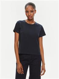 T-SHIRT 3I1XL100Y ΜΑΥΡΟ SLIM FIT SISLEY