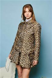 ΓΥΝΑΙΚΕΙΟ LEOPARD JACQUARD JACKET ''LOLA'' - JK299TAN ΜΠΕΖ SISTER JANE