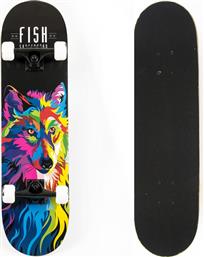 SKATEBOARD 31 WOLF COMPLETE SET BY FISH