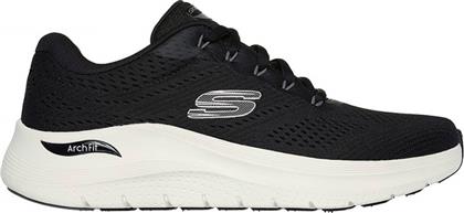 ARCH FIT ENGINEERED MESH LACE UP 232700-BKW ΜΑΥΡΟ SKECHERS