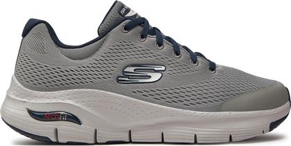 ΑΘΛΗΤΙΚΑ ARCH FIT 232040/GYNV ΓΚΡΙ SKECHERS