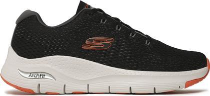 ΑΘΛΗΤΙΚΑ ARCH FIT TAKAR 232601 ΜΑΥΡΟ SKECHERS